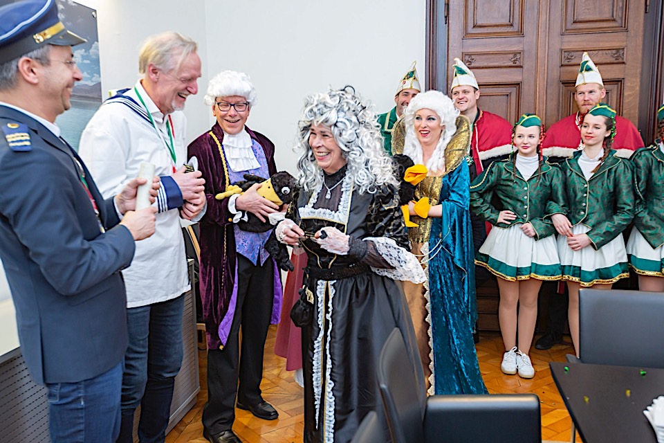 Faschingdienstag im Rathaus Graz 2020