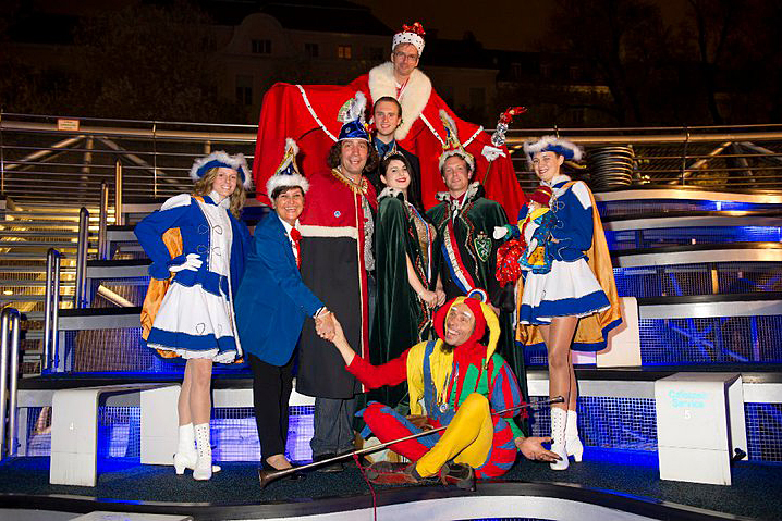 1. Grazer Faschingsclub auf der Murinsel 2010