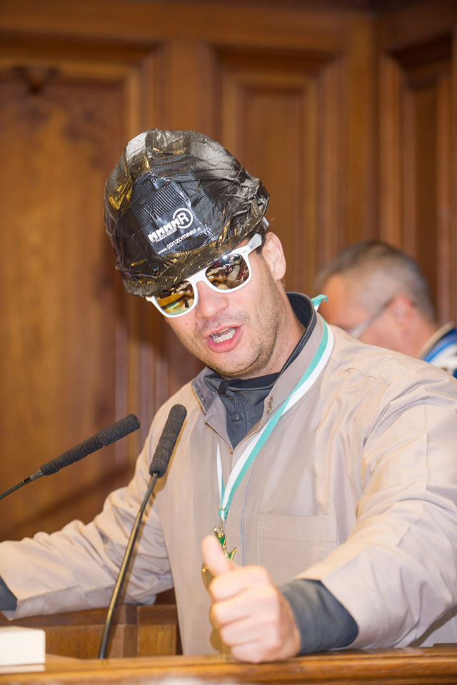 Moderator Gonzo Renger Faschingsclub Graz