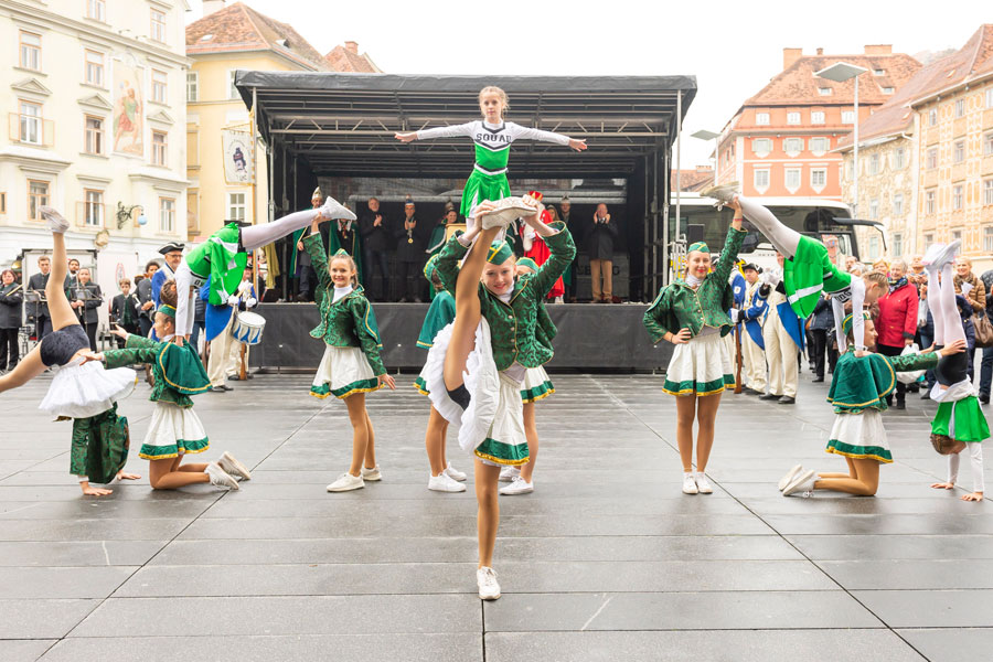 Narrenwecken 1. Grazer Faschingsclub 2019