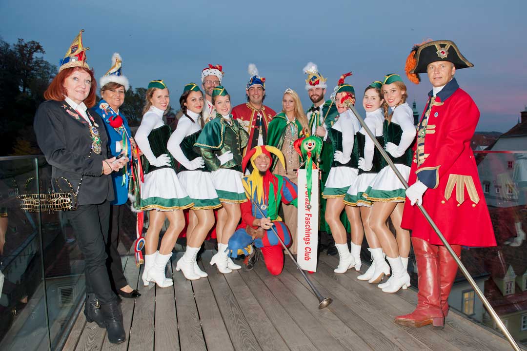 Grazer Faschingsclub Prinzenpaar Krönung Kastner & Öhler
