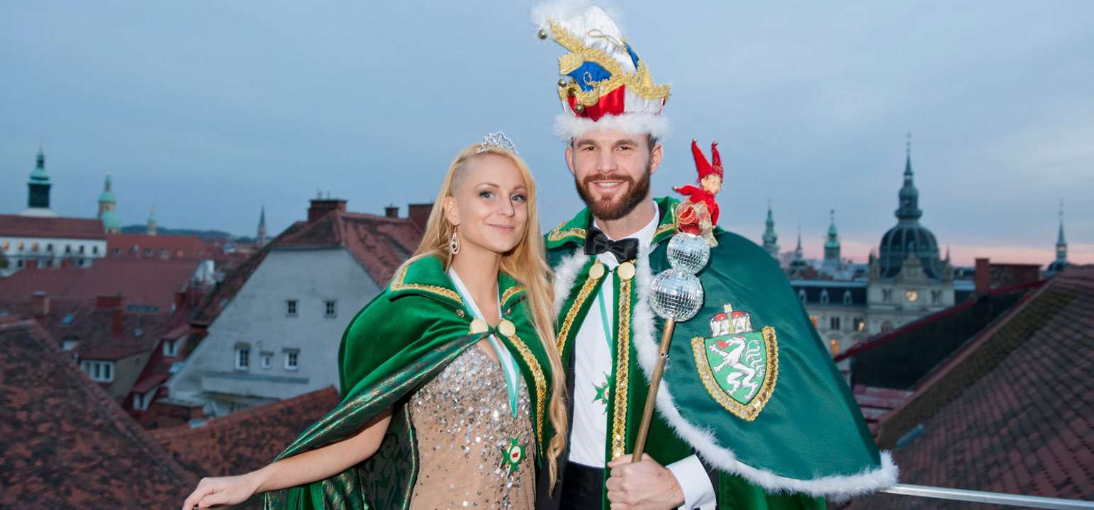 Grazer Faschingsclub Prinzenpaar Kerstin I. und René I.